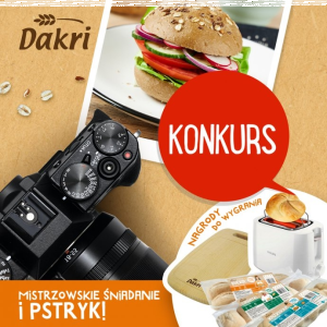 Konkurs "Grudniowe śniadanie mistrzów z Dakri"