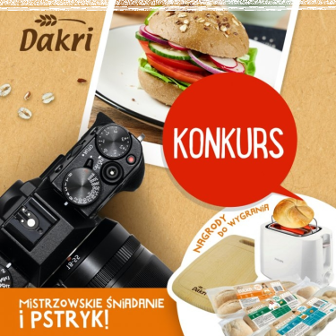 Konkurs "Grudniowe śniadanie mistrzów z Dakri"