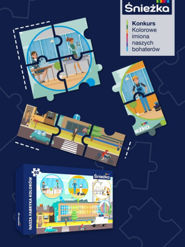 Konkurs "Nadaj imiona bohaterom naszych puzzli"
