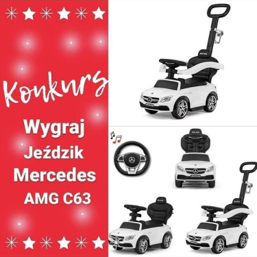 Wygraj jeździk MERCEDES AMG C63