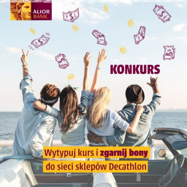 Konkurs "Odgadnij kurs waluty i wygraj"