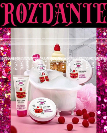 Wygraj zestaw kosmetyków Malinowy Mille-feuille Beauty Cafe
