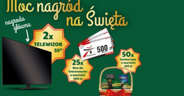 Konkurs "Moc nagród na święta" Intermarche