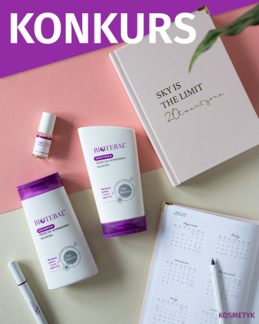 Konkurs "Rok z kosmetykami Biotebal"