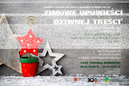 Konkurs literacki "Zimowe opowieści dziwnej treści"