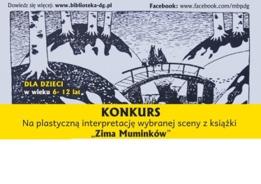 Dąbrowa Górnicza: Konkurs plastyczny "Zima Muminków"
