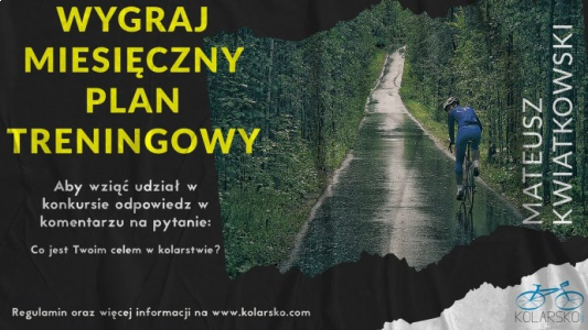 Wygraj miesięczny plan treningowy