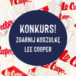 Wygraj koszulkę Lee Cooper z czerwonym logo