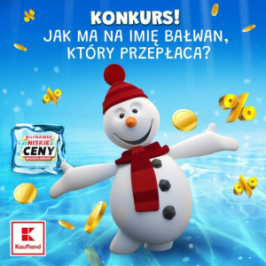 Konkurs "Tylko bałwan przepłaca"