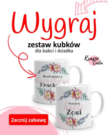 Wygraj dwa kubki dla dziadka i babci