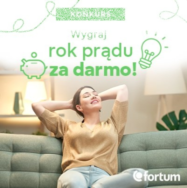 Konkurs "Wygraj rok prądu za darmo"