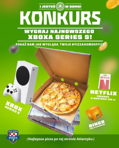 Konkurs "Pokaż nam jak wygląda Twoje #pizzahomeoffice"
