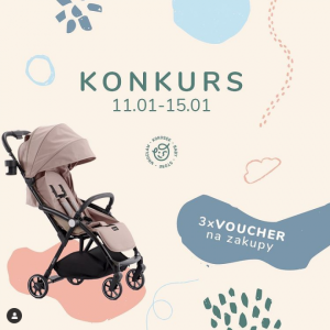 Wygraj wózek spacerowy lub voucher na zakupy!