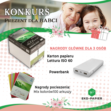 Konkurs z okazji Dnia Babci!