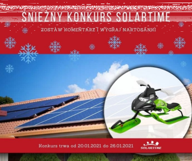 Śnieżny konkurs Solartime