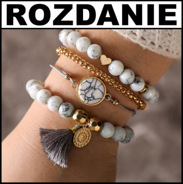 Wygraj zestaw bransoletek 4-częściowy