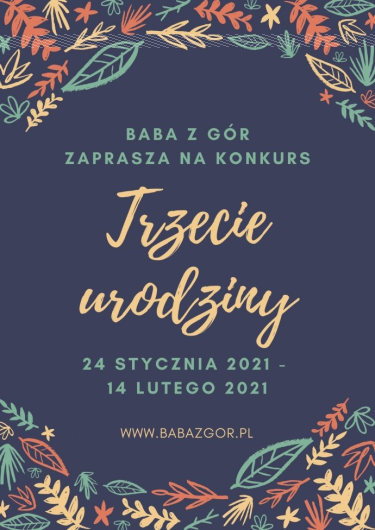 Konkurs "Trzecie urodziny"