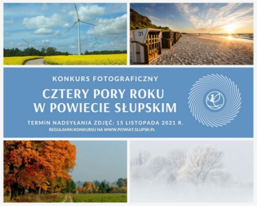 Powiat słupski: Konkurs "Cztery pory roku w powiecie słupskim"