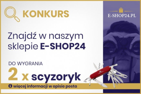 Konkurs "Znajdź w naszym sklepie E-SHOP24"