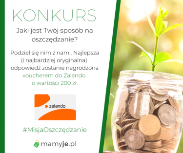Konkurs "Jaki jest Twój sposób na oszczędzanie?"