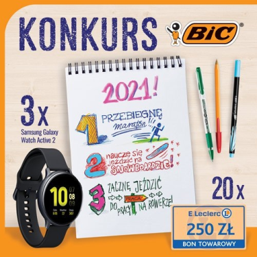 Konkurs "Zima z BIC" Leclerc