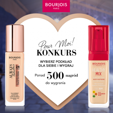 Konkurs "Wybierz podkład dla siebie i wygraj" Rossmann