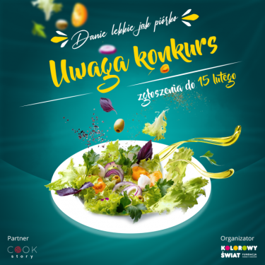 Konkurs na danie lekkie jak piórko
