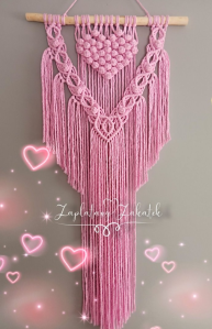 Konkurs "Walentynkowa makrama"