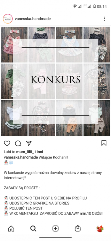 Wygraj zestaw ubranek dla maluszka! do godz. 21:00