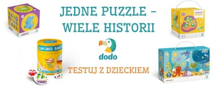 Konkurs "TESTOWANIE Jedne puzzle – wiele historii: mnóstwo zabawy dla najmłodszych"