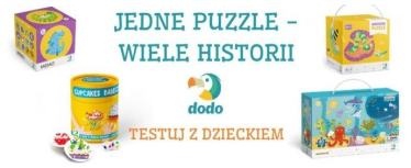 Konkurs "TESTOWANIE Jedne puzzle – wiele historii: mnóstwo zabawy dla najmłodszych"