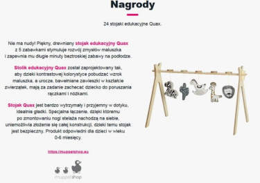 Konkurs "#mamtaksamo"