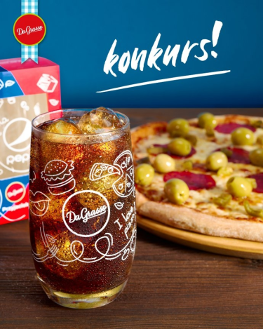 Wygraj limitowane szklanki Da Grasso & Pepsi