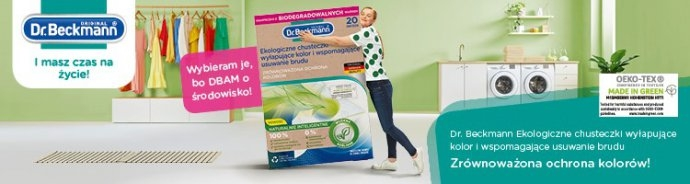 Konkurs "TESTUJ ekologiczne chusteczki wyłapujące kolor i wspomagające usuwanie brudu"