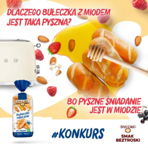Konkurs "Śniadanie z Dan Cake" do godz. 14:00