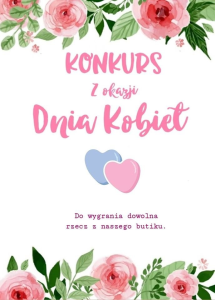 Konkurs z okazji dnia kobiet