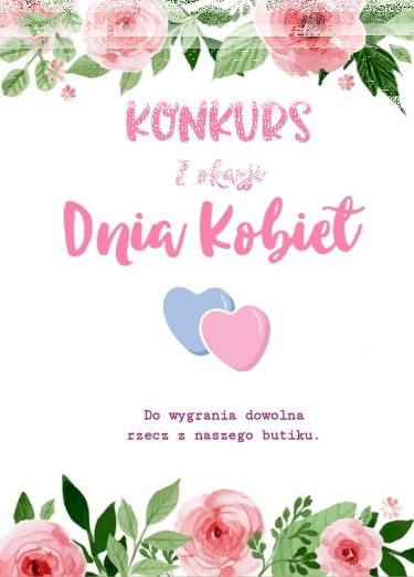 Konkurs z okazji dnia kobiet