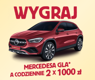 Loteria "Nussbeisser – wygraj Mercedesa GLA"