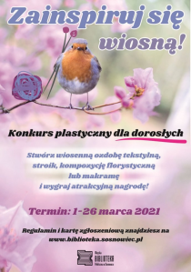 Sosnowiec: Konkurs "Zainspiruj się wiosną"