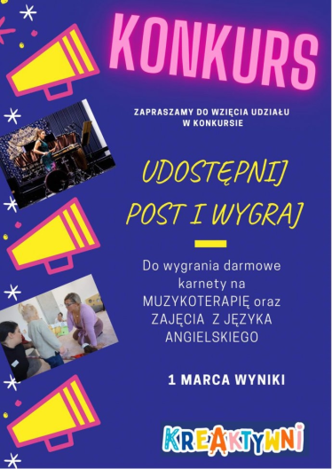 Konkurs od Kreaktywni! do godz. 20:00