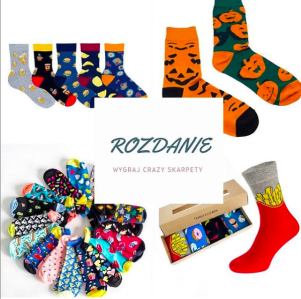 Wygraj crazy skarpety