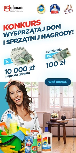 Konkurs "Wysprzątaj dom i sprzątnij nagrody"
