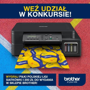 Konkurs "Zagraj w siatkówkę z Brother"