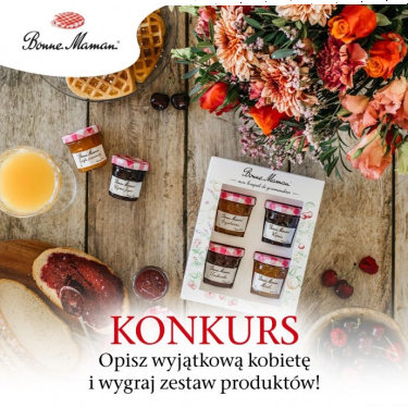 Konkurs "Dzień Kobiet z Bonne Maman Polska"