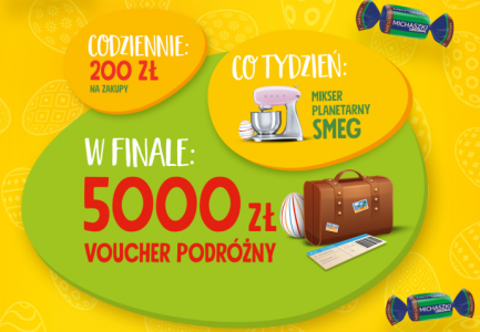 Loteria "Michaszki mają wielkanocny smaczek"