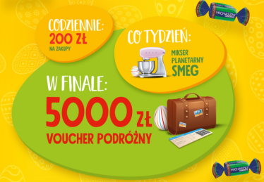 Loteria "Michaszki mają wielkanocny smaczek"