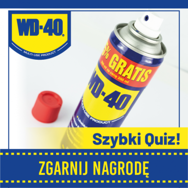 Konkurs "Quiz wiedzy o WD40 - odc. 1"