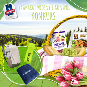 Konkurs "Zasmakuj wiosny z Konspol"