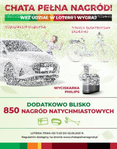 Loteria "Chata pełna nagród"