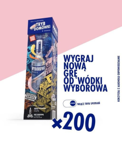 Wygraj nową imprezową grę i Wyborową 0,7 l! 18+